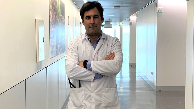 José María García Quintana, especialista del servicio de Medicina Interna.