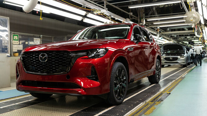Se inicia la fabricación del Mazda CX-60 para Europa