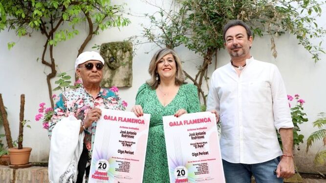 Presentación de la gala del 20 Aniversario del Certamen de Jóvenes Flamencos de Córdoba.