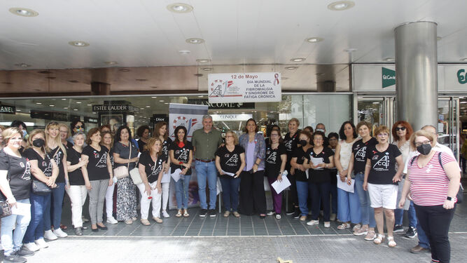 Participantes de la asociación Acofi y SFC de fibromialgia y síndrome de fatiga crónica.