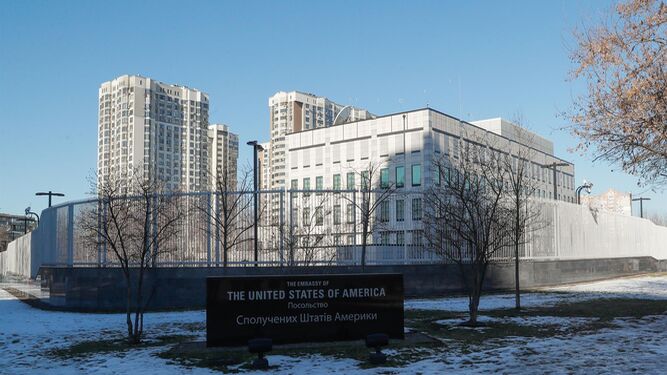 Embajada de EEUU en Kiev, Ucrania