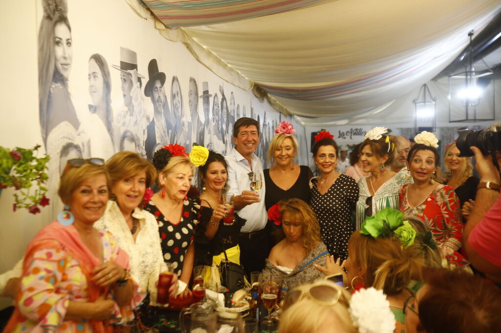 La visita de Juan Mar&iacute;n a la Feria de C&oacute;rdoba, en im&aacute;genes.