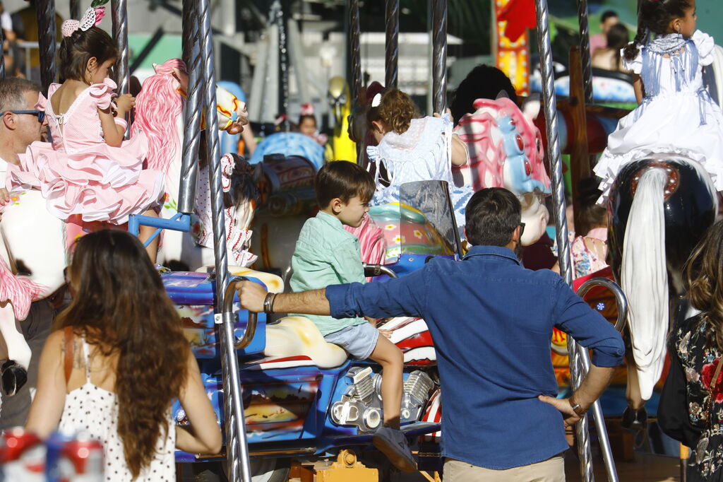 Feria de C&oacute;rdoba: El d&iacute;a de los ni&ntilde;os en El Arenal, en im&aacute;genes