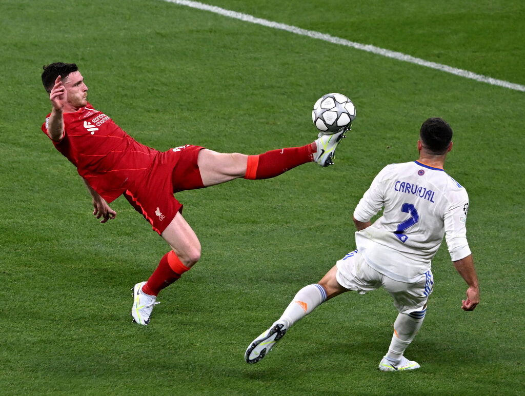 Las im&aacute;genes del Liverpool - Real Madrid de Champions League
