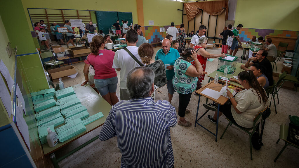 Jornada electoral en Jerez