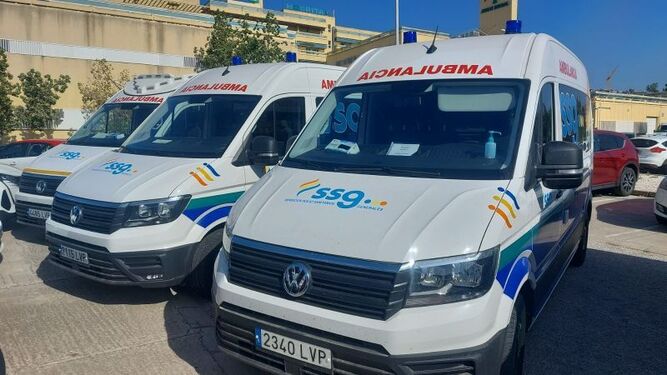 Nuevas ambulancias de SSG.
