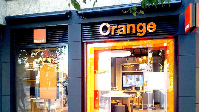 Tienda de Orange en Sevilla.