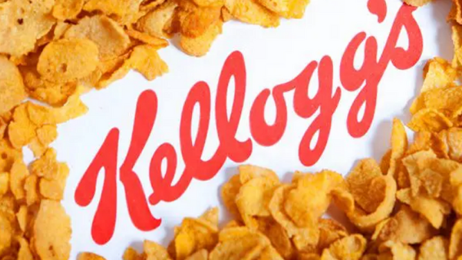 Logo de la división de cereales para el desayuno Kellogg's