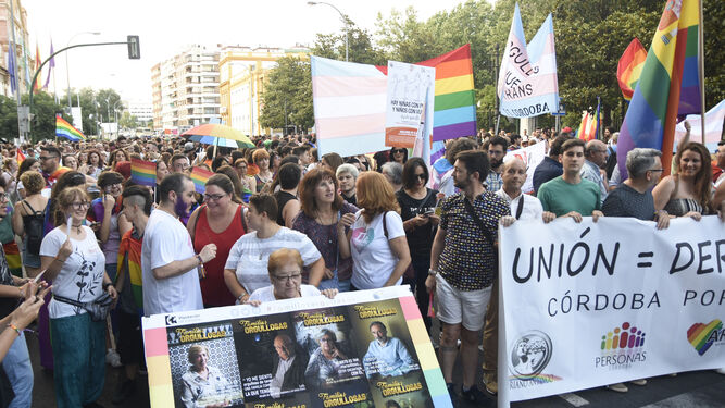 Marcha LGTBI en Córdoba.