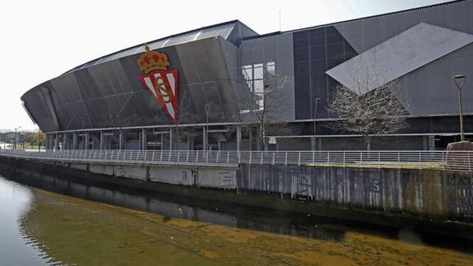 Estadio El Molinón en Gijón