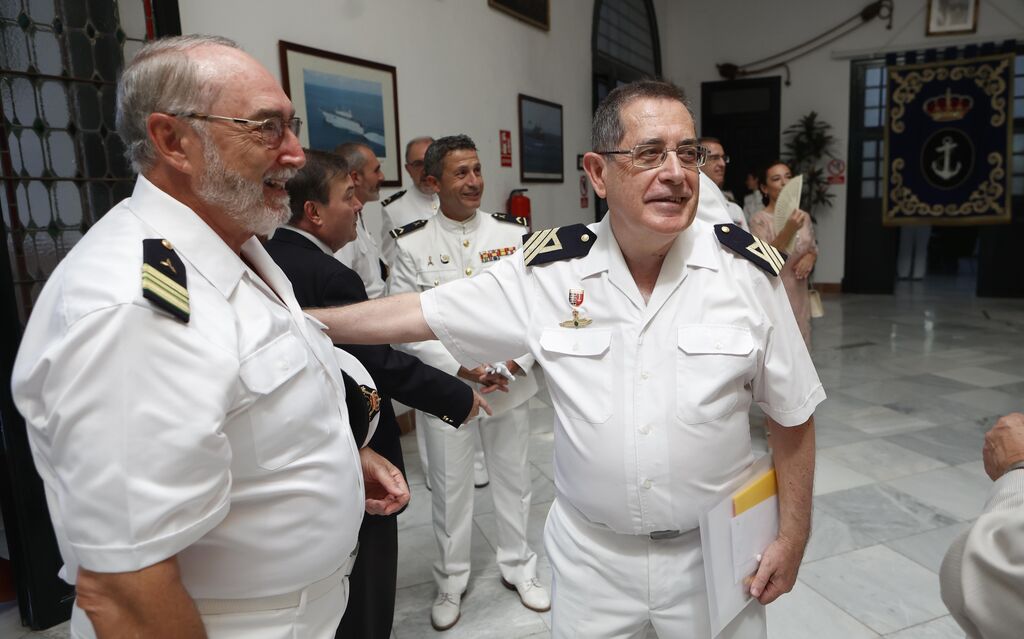 Entrega de mando de la Comandancia Naval de Sevilla al capit&aacute;n de nav&iacute;o Jos&eacute; Daniel Gonz&aacute;lez-Aller Lacalle