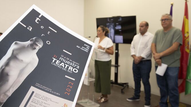 Presentación de la Muestra de Teatro de Castro del Río.