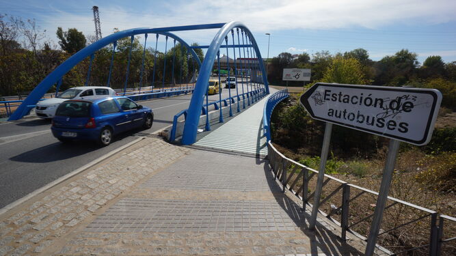 Puente sobre el arroyo de la Hontanilla en Peñarroya-Pueblonuevo.
