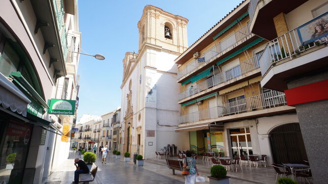 Calle Corredera en Montilla.
