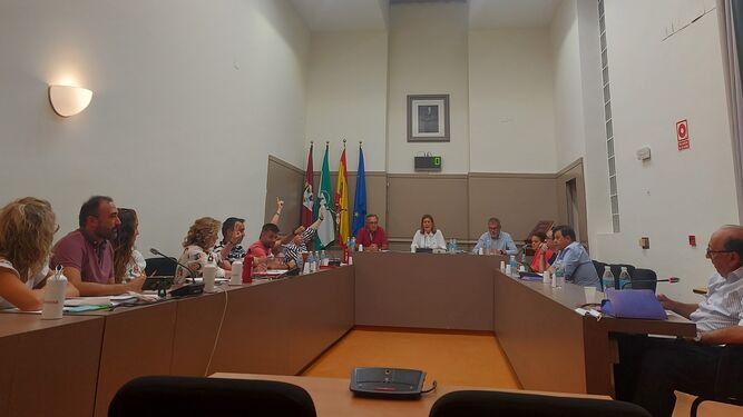 Sesión del Pleno del Ayuntamiento de Baena.