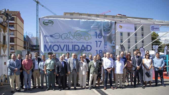 Inauguración de la I Jornada Provincial de Fomento de la Movilidad Eléctrica.