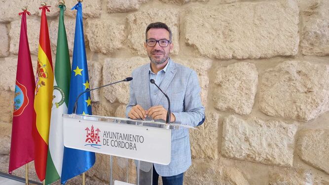 El portavoz del PSOE en el Ayuntamiento, José Antonio Romero.