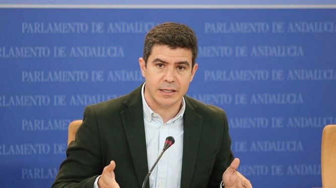 El ex portavoz de Ciudadanos en el Parlamento Sergio Romero.