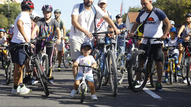 Fiesta de la Bicicleta celebrada el pasado sábado en Córdoba.