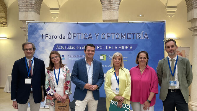 Participantes en el Foro de Óptica y Optometría celebrado en Córdoba.