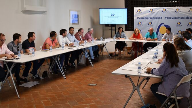 Reunión de los empresarios del Valle del Guadalquivir en Palma del Río.