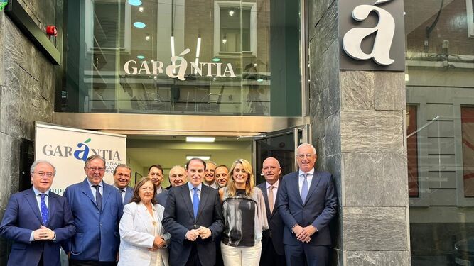 Inauguración de las oficinas de Garántia en Córdoba.