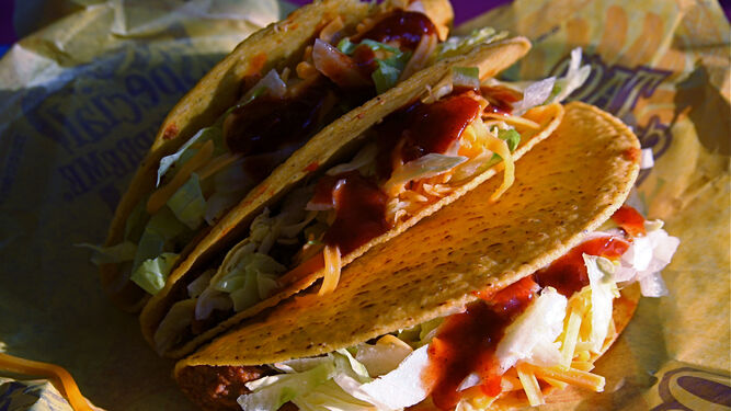 Tacos de Taco Bell.