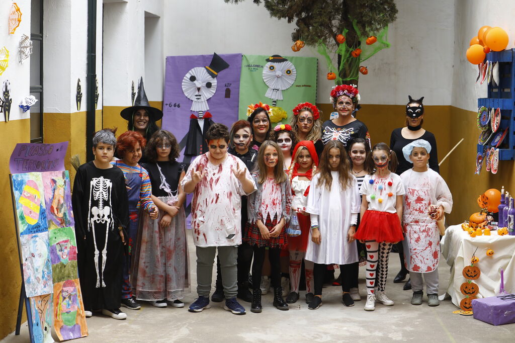 La fiesta de Halloween del colegio San Lorenzo, en im&aacute;genes
