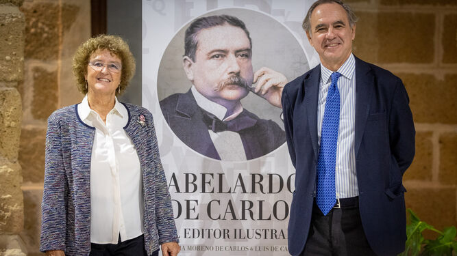Alicia Moreno de Carlos y Luis de Carlos, el pasado jueves en Cádiz.