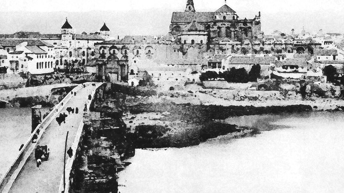 Mientras los franceses tomaban Córdoba, el Ejército español la abandonada por el Puente Romano.