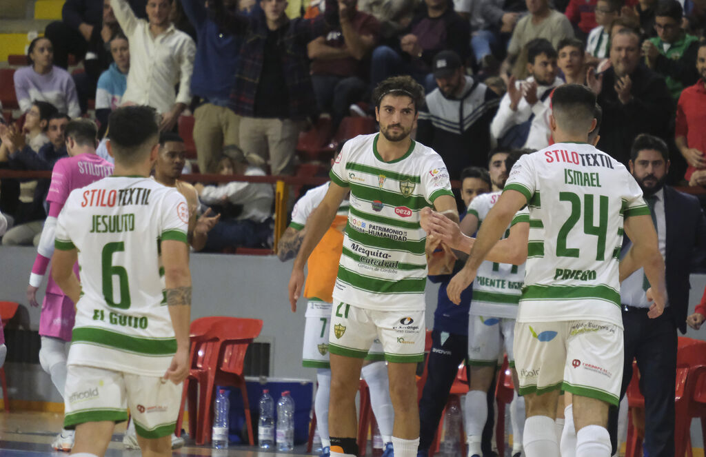 La victoria del C&oacute;rdoba Futsal ante el Movistar Inter, en im&aacute;genes