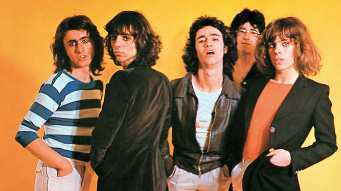 Una imagen de la mítica banda hispano-argentina Tequila en los primeros 80.