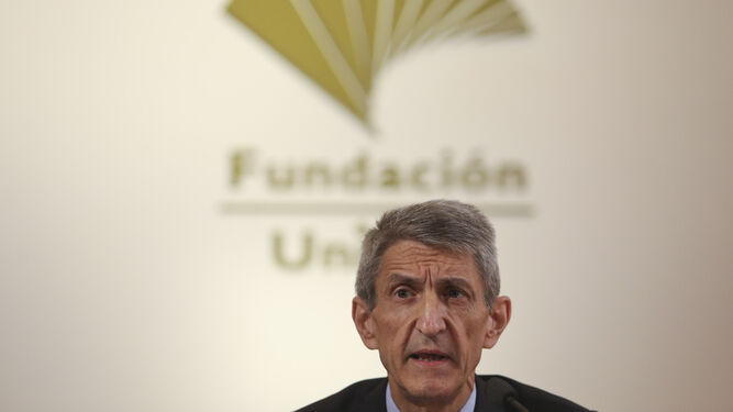 José Manuel Domínguez, presidente de la Fundación Unicaja