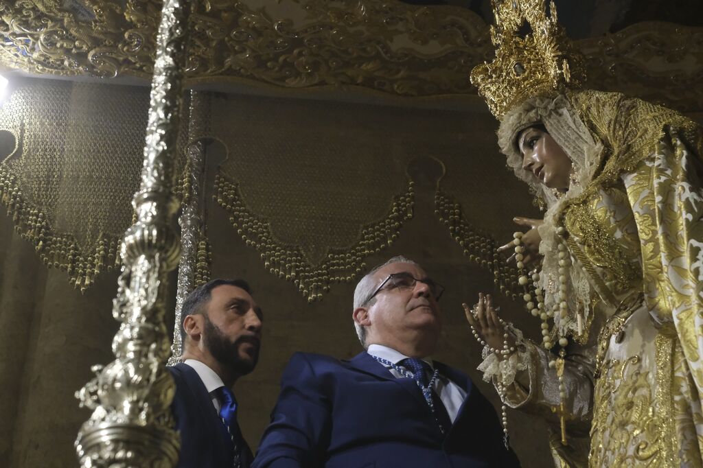 La nueva corona de la Virgen de la Alegr&iacute;a de C&oacute;rdoba, en im&aacute;genes
