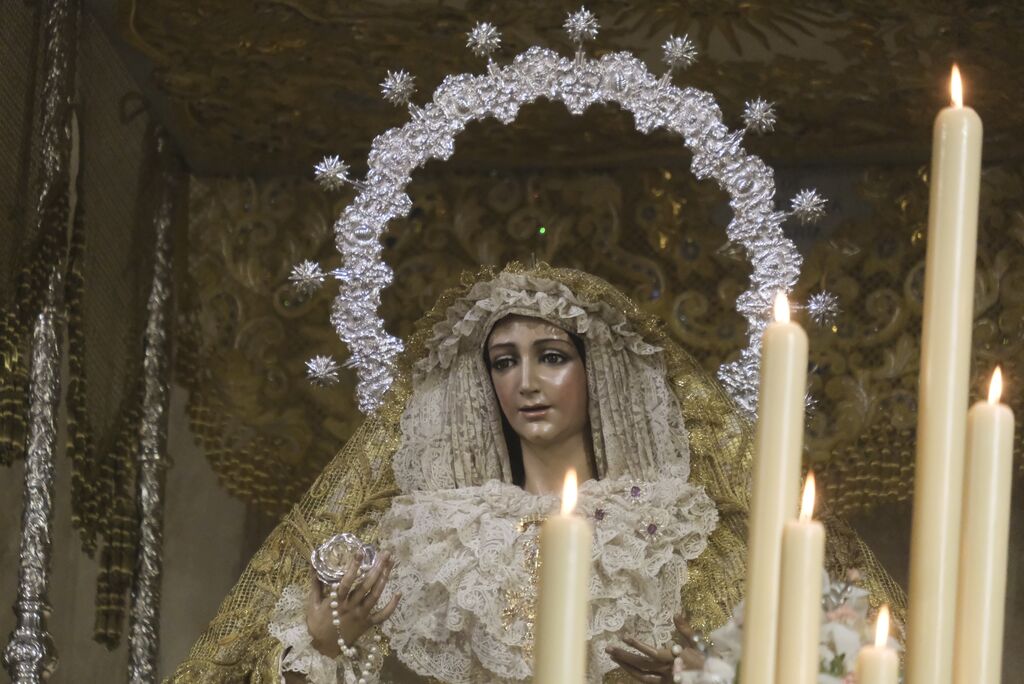 La nueva corona de la Virgen de la Alegr&iacute;a de C&oacute;rdoba, en im&aacute;genes