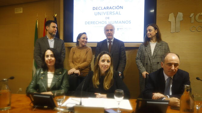 Miembros de la Comisión de Derechos Humanos del Colegio de Abogados de Córdoba.
