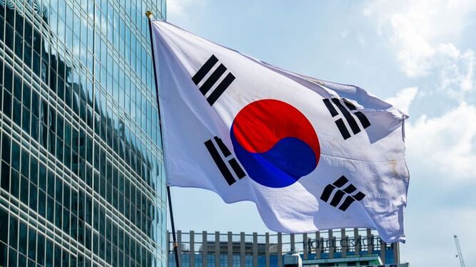 Bandera surcoreana