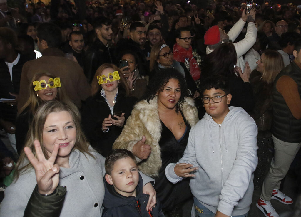 La Fiesta de Nochevieja en Las Tendillas, en im&aacute;genes