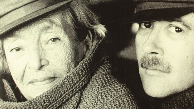 Marguerite Duras (1914-1996) y Yann Andréa.