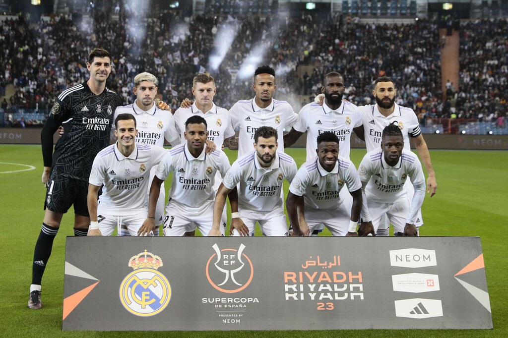 Las fotos de la clasificaci&oacute;n del Real Madrid en la Supercopa