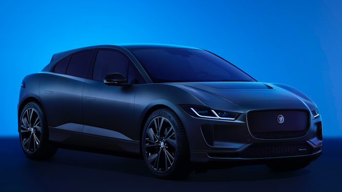 Jaguar incorpora cambios de diseño en su modelo eléctrico, el I-Pace