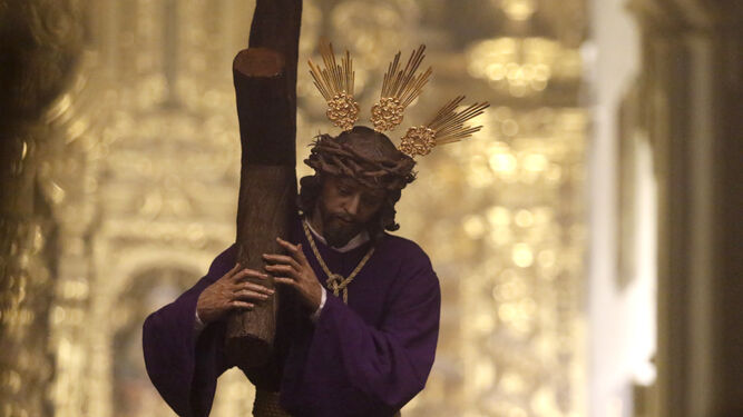 El Señor del Buen Suceso, que este año presidirá el vía crucis de las cofradías.