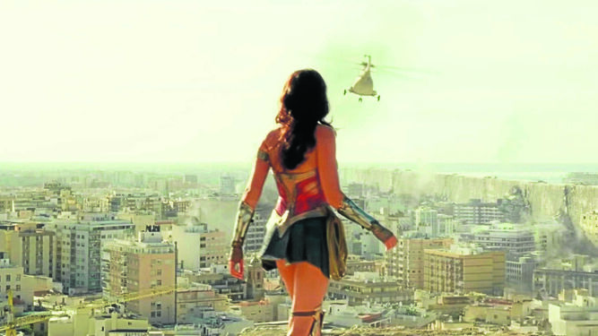 Escena de Wonder Woman 1984, rodada en Almería.