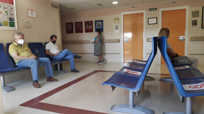 Sala de espera para Atención Primaria en un centro de salud.