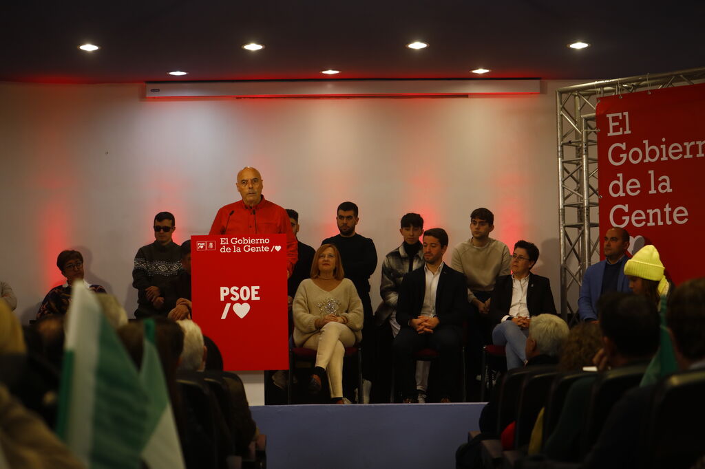 La presentaci&oacute;n de Antonio Hurtado como candidato del PSOE a la Alcald&iacute;a de C&oacute;rdoba, en im&aacute;genes