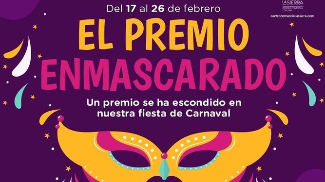 Cartel promocional del centro comercial La Sierra de Córdoba.