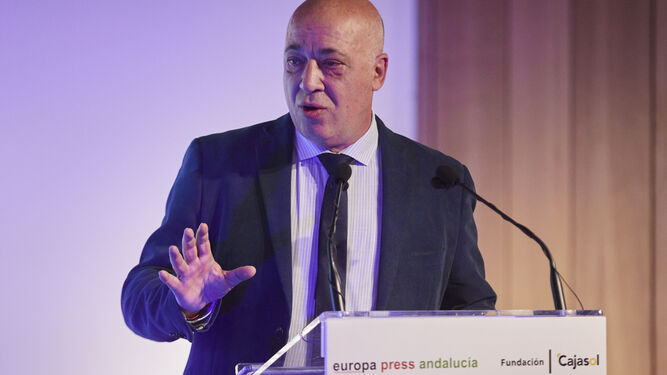 Antonio Ruiz, durante los encuentros de Europa Press Andalucía.