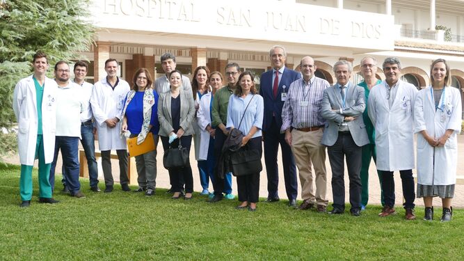 Comisión de trasplantes del Hospital San Juan de Dios de Córdoba.