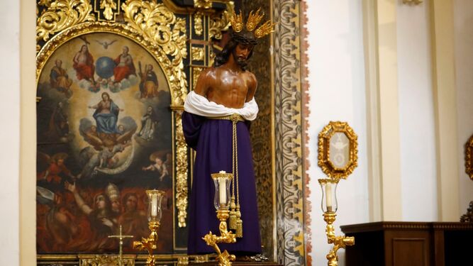 Jesús de las Penas en la iglesia de San Andrés.