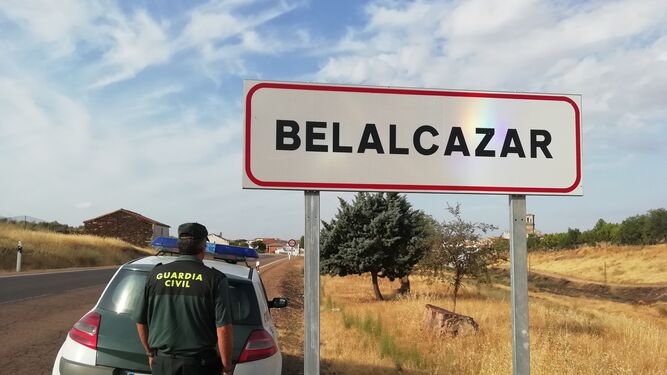 Puesto de la Guardia Civil en Belalcázar.